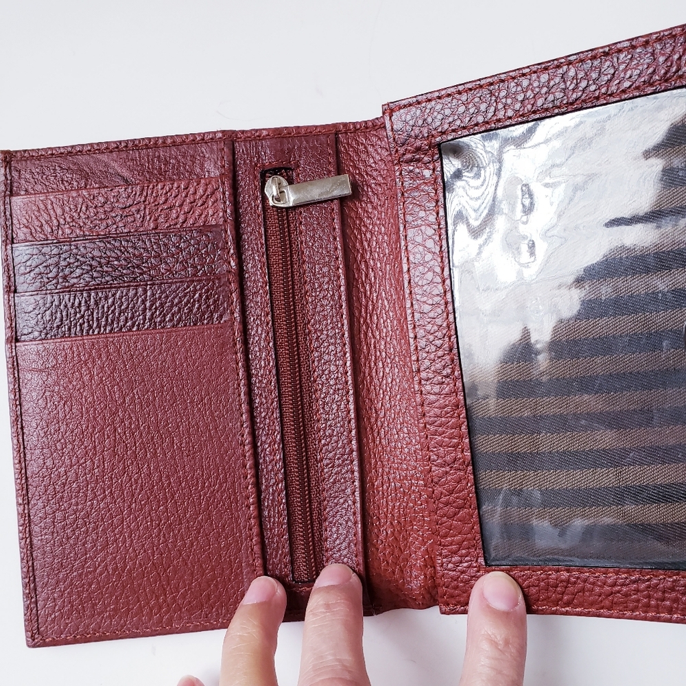 Vintage Brown Leather Wallet - Picture 5 of 12